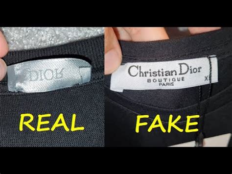 christian dior atelier t-shirt real vs fake|genuine dior shirt label.